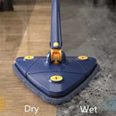 Mop Giratório Esfregão de Limpeza + 2 REFIS