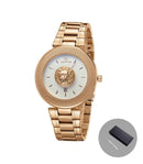 Relógio de Luxo Feminino - Golden Watch relógio 039 AmploTech ROSE