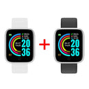 Relógio inteligente POWERWATCH Fitness À Prova D 'Água COMPRA 1 LEVA 2 relógio 009 AmploTech BRANCO E PRATA