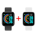 Relógio inteligente POWERWATCH Fitness À Prova D 'Água COMPRA 1 LEVA 2 relógio 009 AmploTech PRETO E BRANCO