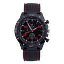 Relógio Masculino Grand King - Quartz Watch relógio 017 AmploTech Vermelho