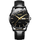 Relógio Quartzo de Luxo - Golden Watch relógio 042 AmploTech Preto