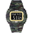 Relógio SMAEL Clássico 1801 - Classic Watich relógio 025 AmploTech Verde Camuflado