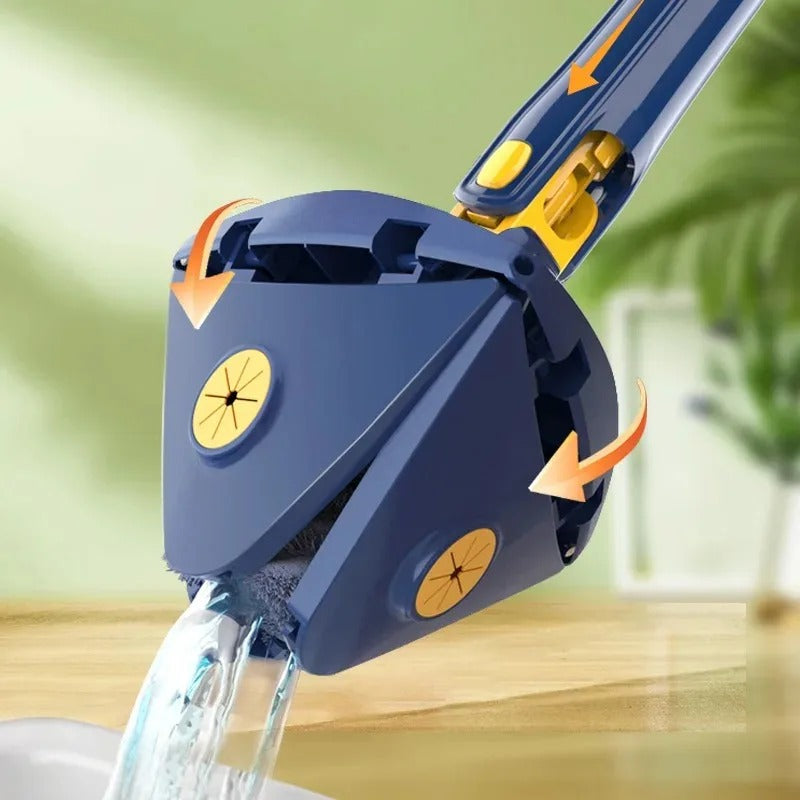 Mop Giratório Esfregão de Limpeza + 2 REFIS