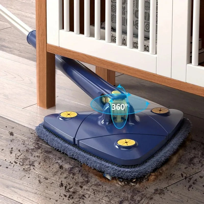 Mop Giratório Esfregão de Limpeza + 2 REFIS