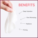 Máscara Facial Coreana | Colágeno Puro | Hidratação Profunda | Anti-Idade