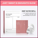 Máscara Facial Coreana | Colágeno Puro | Hidratação Profunda | Anti-Idade