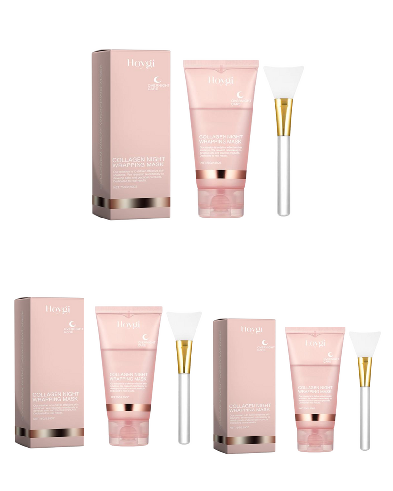 ColágenoGlow Pro- Máscara de Colágeno + Pincel Aplicador  Brinde
