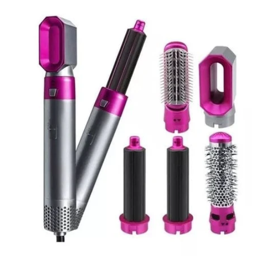 GlamDry 5X - Escova Alisadora Profissional Multifional