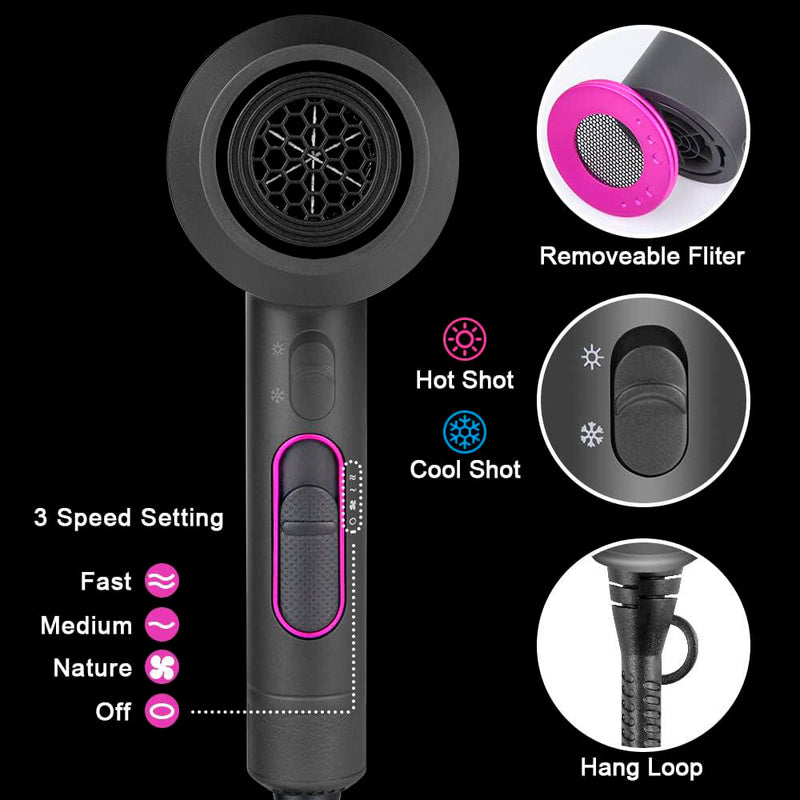 Secador de Cabelo Profissional Multifuncional 5 em 1 - HairStyler